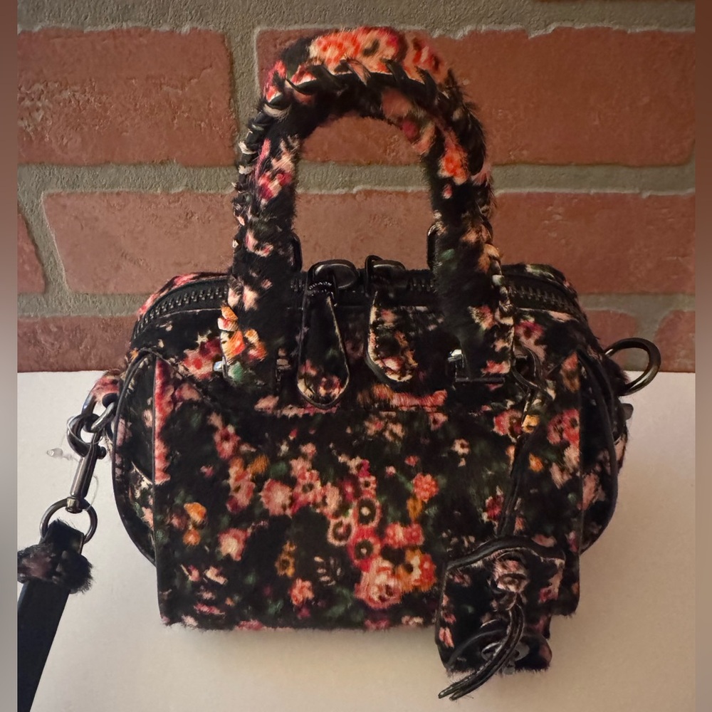 Coach Ace 14 Satchel in Printed Haircalf Women's Bag in NWOT